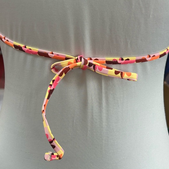Hurley Retro Floral Daisy Triangle Bikini Set NWT Medium - Picture 10 of 10